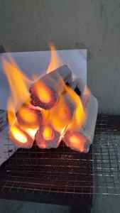 Briquettes de charbon de bois de noix de coco 100% naturelles, qualité supérieure, charbon noir écologique, sans fumée, pour les fêtes en plein air - Product Image 6