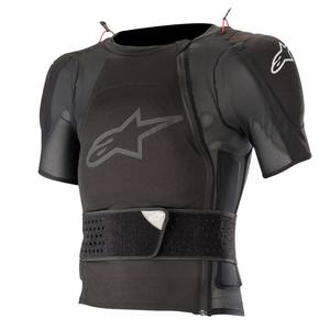 Veste de cyclisme pour motocross-enduro à manches courtes noire SL 8033637211169 pour la protection des articulations - Product Image 2