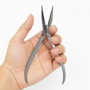 Pinzas para Extensiones de Cabello de Acero Inoxidable, Nueva Llegada, Gran Venta, Agarre Fuerte, Accesorios Completos, Recubrimiento de Plasma Duradero, Profesional - Product Image 3