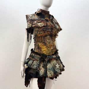 Conjunto de Dos Piezas para Mujer DIZNEW, Ropa Urbana Personalizada Estilo Y2K, Jeans con Pedrería, Falda Vaquera, Conjuntos de Mezclilla para Mujer - Product Image 1