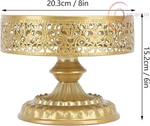 Elegante Soporte de Metal para Pasteles de Boda y Fiestas, Centro de Mesa Estilizado para Mesas de Postres - Product Image 4