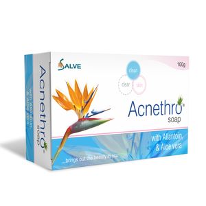 Envío gratis Acnethro Soap 100gm | Pack de 10 | Jabón antibacteriano para pieles propensas al acné - Product Image 1