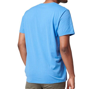 เสื้อยืดสำหรับผู้ชายทรงปกติพอดีตัวเสื้อยืดคอตตอน100% 280gsm คอกลมพิมพ์โลโก้ได้ตามต้องการ - Product Image 5
