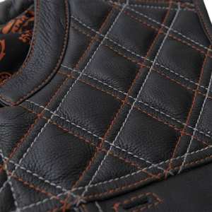 Chaleco de cuero ligero y transpirable de alta calidad para hombre, estampado de logotipo personalizado, estilo Formal, ropa exterior de invierno, lona caliente - Product Image 4