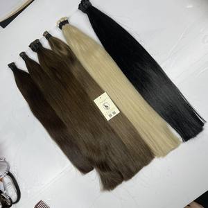 Últimas llegadas Dropshipping Natural recto virgen cutícula alineada extensiones de cabello humano Color claro Natural crudo vendedor a granel - Product Image 5