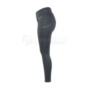 Cómodas mallas de montar para mujer, tela transpirable de secado rápido para mallas de entrenamiento a caballo - Product Image 4