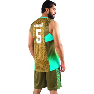 Blaze Fight Wear <b>Basketball</b> UniformOEM Custom High Quality Bsci Summer <b>Basketball</b> Shorts Unisex Adult Breathable Plus <b>Size</b> Sets - Product Image 3