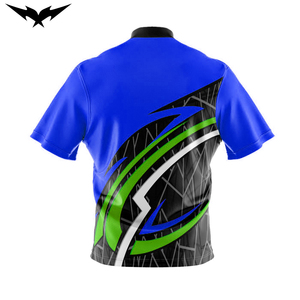 Diseña Tu Propia Camisa de Boliche Sublimada con Cierre, Estampado Vintage, Transpirable, de Secado Rápido, con Bordado 3D - Product Image 6