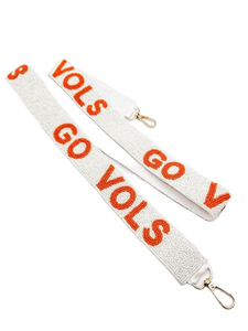 Seed beaded strap ASTROS beaded purse strap belt bag long enough to wear on the shoulder ,cross body by glowin fashion - Product Image 3