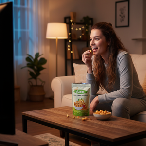 Snack Premium de Makhana y Nueces Fox Tostadas con Sabor a Queso y Hierbas en Bolsa Doypack Sin Gluten Bajo en Grasa - Product Image 3