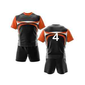 Uniformes de Rugby Transpirables Personalizados con Diseño Profesional, 100% Poliéster, Tallas Completas para Equipos Escolares y de Liga Competitiva para Adultos - Product Image 5