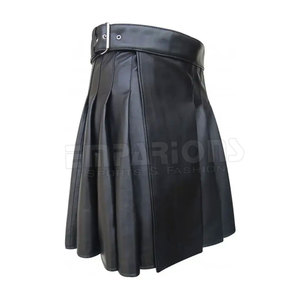 ที่ขายดีที่สุดสีทึบปกติติดตั้งหนัง Kilts สำหรับผู้ใหญ่สุภาพสตรีที่กำหนดเอง Kilts ทำในปากีสถาน - Product Image 1