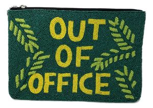 Belle pochette à monnaie de soirée en perles marron et argent avec broderie de haute qualité avec une touche tendance et fantaisie par Hiba Enterprises - Product Image 5