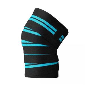Genouillère de sport personnalisée GAF avec logo, respirante, élastique, compression, pour la musculation, le powerlifting - Product Image 3
