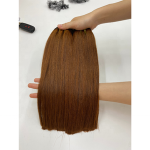 ช่อผมบริสุทธิ์100% ผม Remy ช่อผมทุกสีผมดิบเวียดนาม - Product Image 5