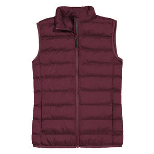 Ropa de calle transpirable burbuja Puffer chaleco deportes invierno al aire libre sin mangas calidad única Puffer chaleco para mujer - Product Image 4