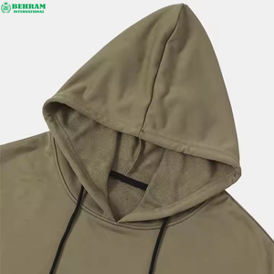 Sweat à capuche personnalisé 2026 en molleton/éponge française délavé à l'acide, 100 % coton écologique, pour le sport et le streetwear - Product Image 3