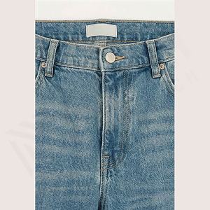 Pantalones Vaqueros de Mezclilla para Hombre Estilo Occidental, Corte Recto, Ropa de Moda Urbana, Color Personalizado, Venta al Por Mayor de Fábrica - Product Image 4