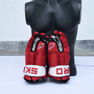 Service OEM Gants de hockey sur glace fabriqués au Pakistan Personnalisez votre propre logo Gants de hockey sur glace pour adulte - Product Image 1