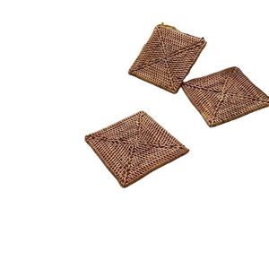 Decoración ratán mantel moderno diseño nuevo aspecto yute posavasos elegante para el hogar Hotel Mesa yute posavasos alta calidad de venta - Product Image 1