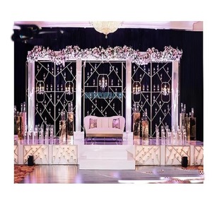 Top Wedding Stage Decoration Background <b>Frames</b> Attractive Wedding Stage Backdrop Stands <b>Arches</b> Arched Wedding Party Decoration - Product Image 3