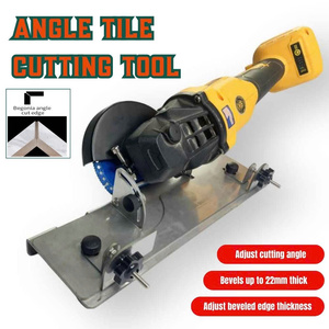 Amoladora angular de acero inoxidable de 16mm de grado Industrial, herramienta de biselado de ajuste de espesor fácil para azulejos, construcción OEM - Product Image 3