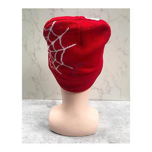 Bonnet en laine mélangée avec lettres personnalisées, bonnet tricoté, bonnet d'hiver chaud, élégant, doux, extensible, confortable, couvre-chef pour le froid, pour femmes - Product Image 4