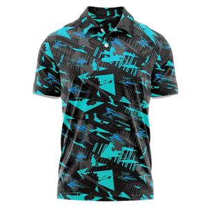 Polos de Golf de Algodón de Alta Calidad con Estampado Sublimado Personalizado, Antiarrugas, Bordados, de Secado Rápido y Absorción de Humedad - Product Image 1