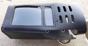 Haute qualité personnalisé WOK talkie-walkie étui en cuir fermeture éclair luxe grande capacité Machine housse de protection voyage en plein air - Product Image 3