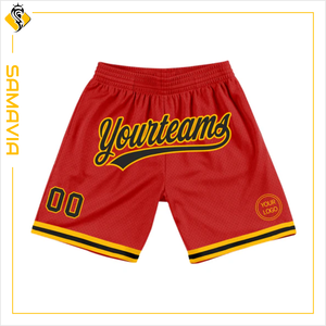 Pantalones cortos de fútbol personalizados al por mayor de la industria SAMAVIA, pantalones cortos de fútbol atléticos transpirables para hombres - Product Image 1