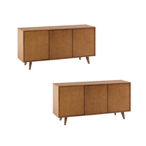 New Product Wooden <b>Retro</b> Style Sideboard Buffet <b>Cabinet</b> With Storage For Living Room Furniture From Indonesia - Product Image 2