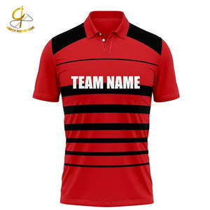 Camiseta de Cricket para Hombre, Estilo Casual, Corte Ajustado, Estampado a Todo Color, 100% Algodón, Manga Corta, Logotipo Personalizado - Product Image 2