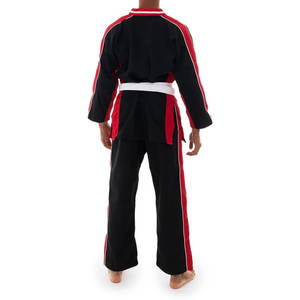 Conjunto BJJ Gi de poliéster 100% ligero de alta calidad, nuevos uniformes de artes marciales personalizados para hombres con función elástica - Product Image 3