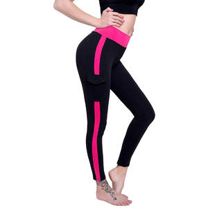 Leggings Deportivos de Cintura Media para Mujer, Transpirables, de Secado Rápido, de Algodón y Fibra de Bambú, Sin Costuras, para Fitness y Yoga, de Alta Calidad, Servicio OEM - Product Image 2