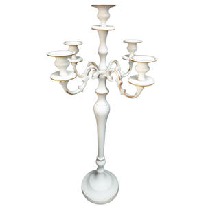 Trending <b>Small</b> Candle Stick Candle Holder 5 Arms Silver Nickel Colour Living Room <b>Dining</b> <b>Table</b> Home Decoration Candle Holder - Product Image 4