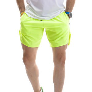 <b>Green</b> Color Durable Active Gym Wear Anti Sweat Lightweight Jogging Workout Comfortable Training <b>Men</b> <b>Shorts</b> BY AMAZING INDUSTRIES - Product Image 1