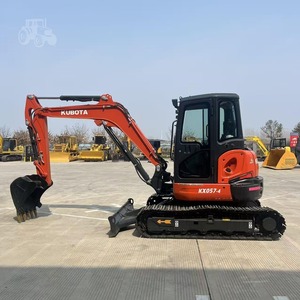 Excavadora Compacta Usada Kubota KX057-4, Miniexcavadora Hidráulica para Construcción - Product Image 2