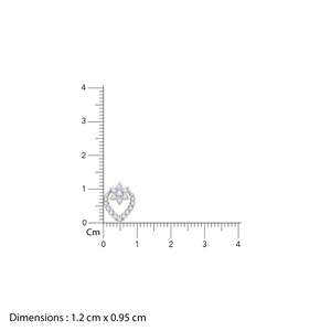 Pendientes de diamantes dorados - Product Image 3