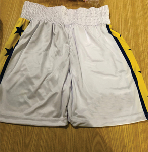 Shorts de rugby personnalisés imprimés par sublimation, camouflage rose à rayures, avec poches - Product Image 2