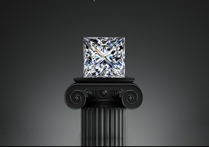 1 quilate blanco princesa corte Moissanite Top rico e impresionante fuego D grado VVS1 Diamante Suelto con regalo especial gratis - Product Image 6