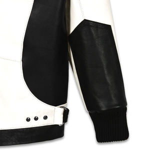 Chaqueta de Cuero Original Informal para Hombre, Chaqueta de Cuero Genuino con Logotipo Personalizado, Chaqueta de Invierno de Cuero Puro, Chaquetas de Cuero Genuino para Hombre de Talla Grande - Product Image 3