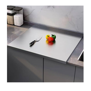 Tabla de cortar de acero inoxidable Paja DE TRIGO Fácil limpieza Excelente calidad Tabla de cortar de acero inoxidable Mejor precio - Product Image 3