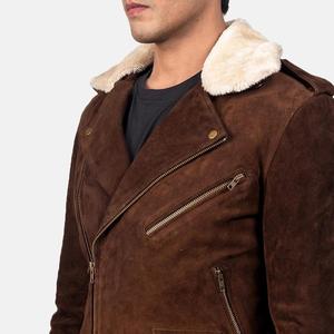 Veste chemise en cuir PU noir pour homme avec fermeture boutonnée et poches poitrine, style décontracté, col rabattu, coupe classique, pour l'automne - Product Image 5