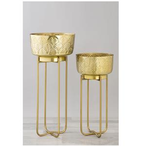 wholesale supplier Metal Planter <b>Pot</b> manufacturer Brass Vases Flower <b>Pot</b> for Home Decoration Indoor Planter Balcony Garden Decor - Product Image 5