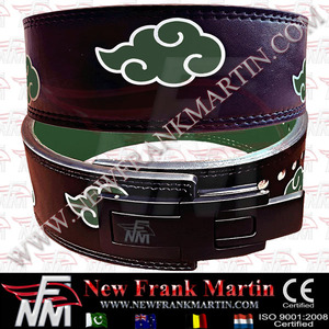 NFM - Hebilla de Palanca Antideslizante con Logotipo Personalizado, Diseño de Anime Cloud Akatsuki, para Entrenamiento de Gimnasio, Levantamiento de Pesas, para Niños y Adultos - Product Image 4