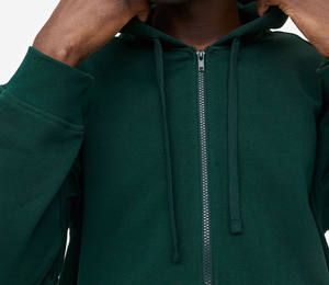 Nuevo estilo Moda Alta calidad Por encargo manga larga zip up style Casual Street Style Sublimated Hoodie - Product Image 4