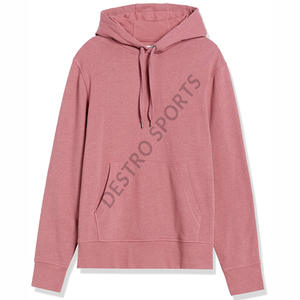 Sweats à capuche pour hommes avec logo personnalisé sweats à capuche unis à fermeture éclair épaisse à vendre à prix réduit sweats à capuche fabriqués en molleton de coton 100% - Product Image 3