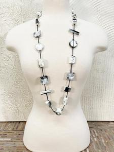 Collar de Cuentas de Resina, Joyería de Moda Hecha a Mano Personalizable de la India, Chapado en Rodio, para Bodas, Venta al por Mayor a Granel - Product Image 5