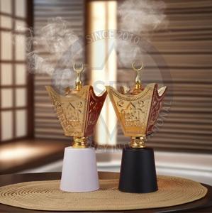 Mubkhar Especial de Ramadán, Elegante Quemador de Incienso de Latón Indio Natural Ecológico para Decoración del Hogar, Difusor de Aromaterapia, Ambiente - Product Image 2