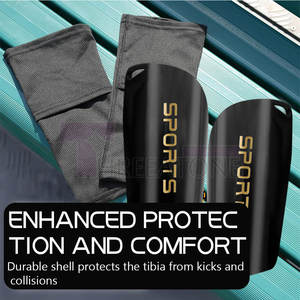 Espinilleras ajustables para un ajuste personalizado y protección superior Espinilleras Premium para fútbol, fútbol y deportes de alto impacto - Product Image 5